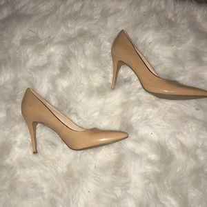 Nude Pointed Toe Heel